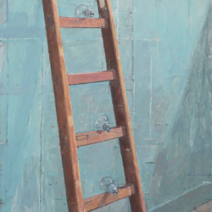 Paul Gildea ‘Lightbulbs on Ladder’ 92 x 57 cm