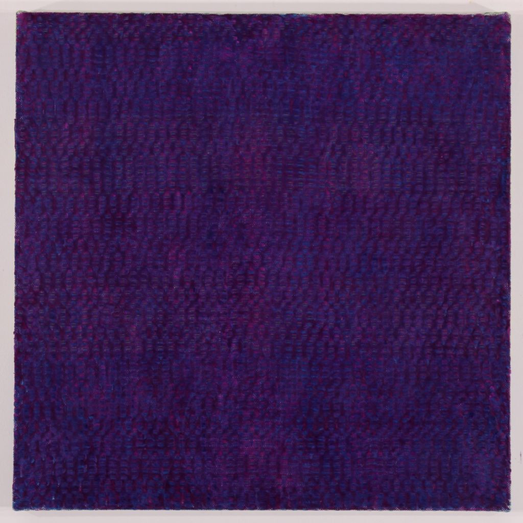 Anders Knutsson ‘Promise Me, Violet’ 2015 32 x 32 inches / 81 x 81 cm Wax oil on linen