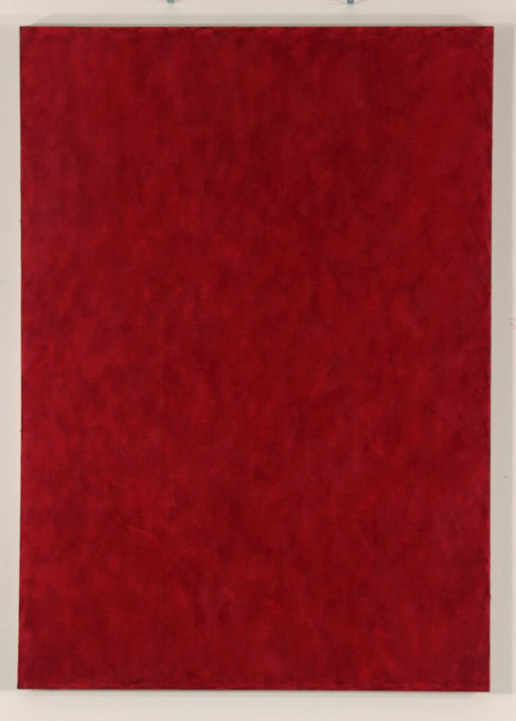 Anders Knutsson ‘Red Hot’ 2015 148 x 105 cm Wax Oil on Linen