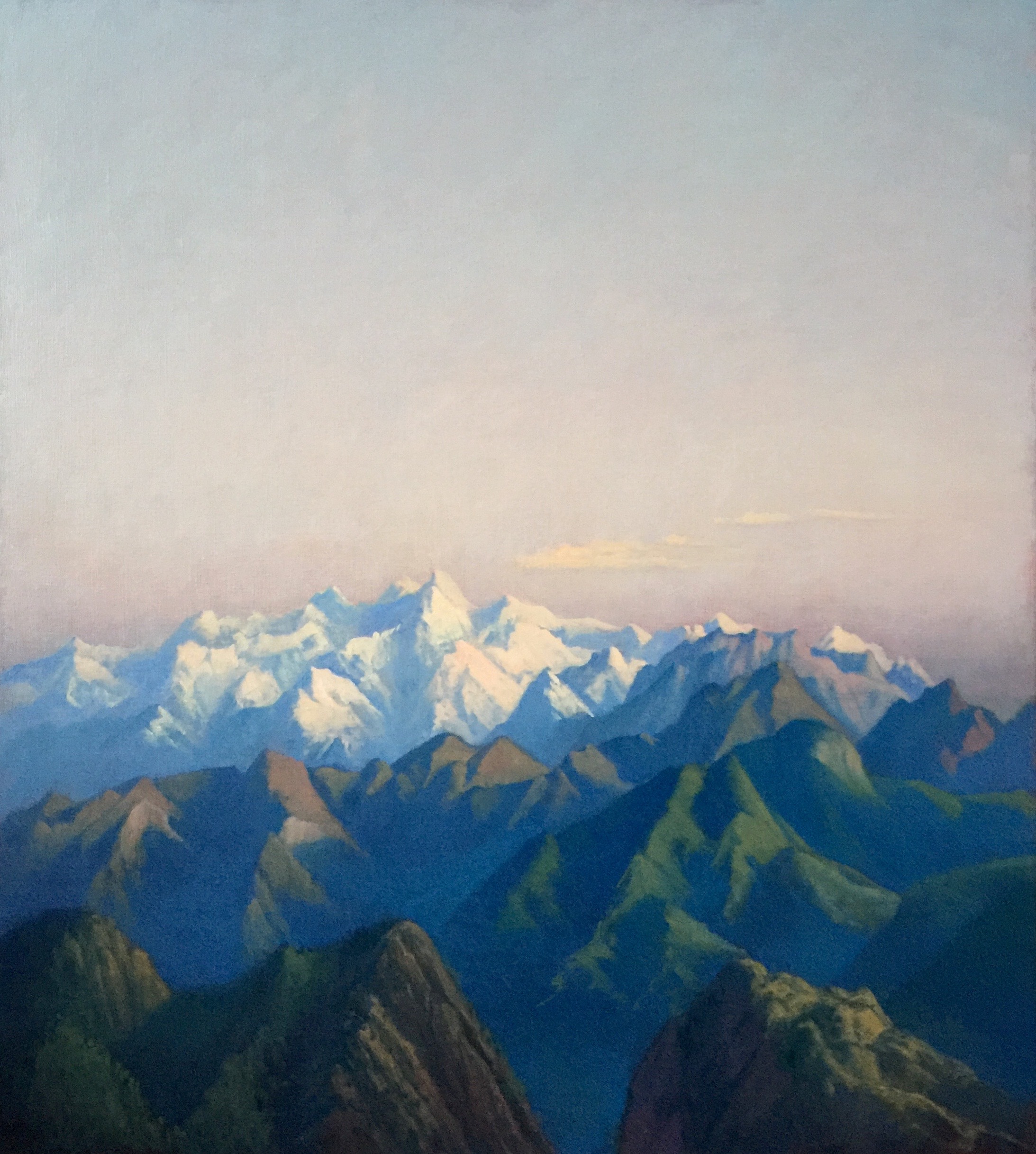 Tobit Roche: Himalayan Landscape No.8